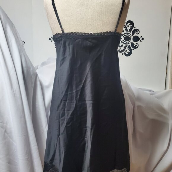 Steve Madden Black Spaghetti Strap Mini Dress - Picture 6 of 11